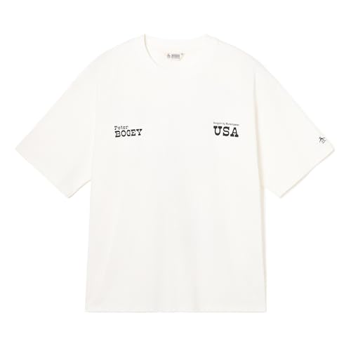 Penguin BY MUNSINGWEAR ボギーマンビッググラフィックTシャツ ゴルフ メンズ 半袖 XL WH00(ホワイト) MU6SHT03M(JP, アルファベット, XL, WH00(ホワイト))