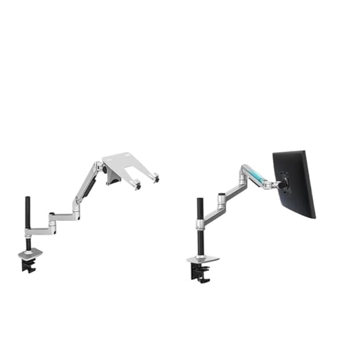 Support de moniteur en aluminium NBYGSC 450 mm bras articulé mécanique