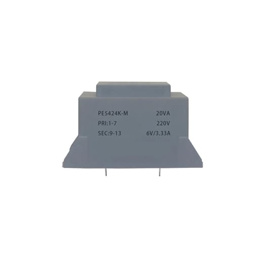 Image of PE5424K-M 20VA 110V-380V / 6V/7.5V/9V/12V/15V/18V/24V Encapsulated Safety Isolation Transformer PCB Welding 1Pcs(20VA-110V-15V)