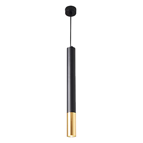 Lustre downlights noir suspendu pour créer un coin lecture de chambre