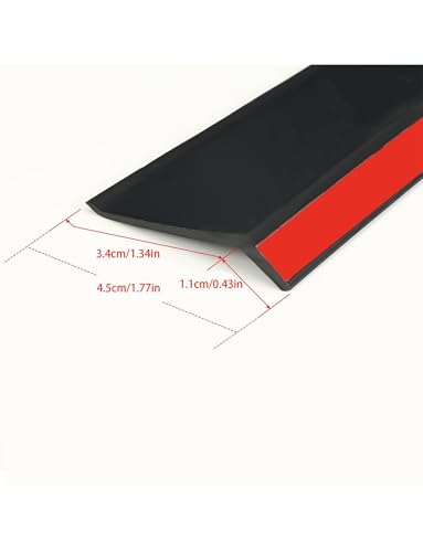 Barrera de agua flexible para alféizar, el protector autoadhesivo contra la lluvia 3