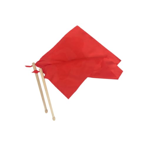 Baquetas de madera para tambor de cintura BESPORTBLE, 1 par, para actuaciones de león danzante y percusión miniatura 1