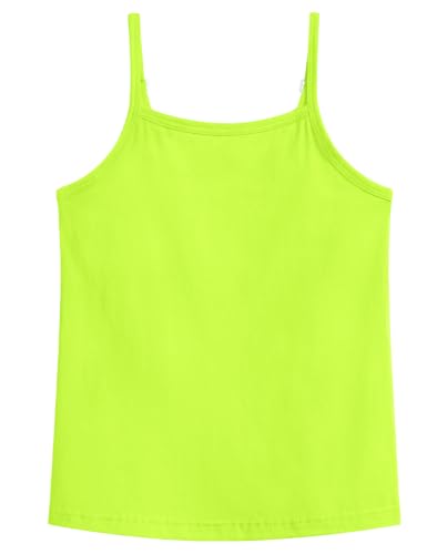 Image of Auranso Girls Undershirts Kids Camisole Toddler Adjustable Straps Tank Tops