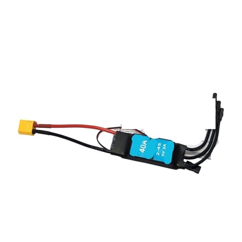 Ventilateur de conduit 11 hélices moteur brushless 4900KV turbine jet RC ESC 40A