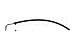 Sunsong 3402864 Power Steering Return Hose Assembly (Dodge, Ram, Mitsubishi)