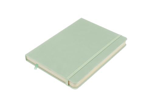 Image of Kangaro Art Sketchbook A5 Mint PU Hard Cover 80 Sheets 140 g Cream Paper