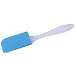 LifeChic Spatola in Silicone 19 cm Azzurra – Resistente e Sicura per la Cucina – Ideale per Mescolare, Spalmare e Cuocere – Per Pentole Antiaderenti