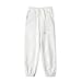 Boys Cotton Joggers Pants Kids Husky Fashion Trouser Loose Fit Baggy Lightweight Sweatpants Straight Leg Track Pants Beige