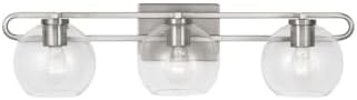 Generation Lighting 4455703-962 Codyn Vanity, 3-Light 180 Total Watts, Brushed Nickel Silver