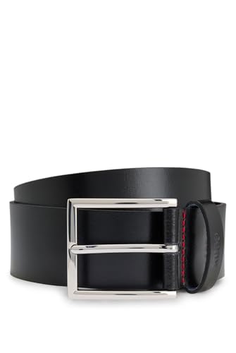 HUGO Mens Giaspo Sz40 Smooth Leather Belt