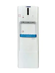 Blue Star Ua Series Bottled Water Dispenser 3 Tap Flr (Hot, Cold, Normal) | 5 Liter/Hour Water Capacity, Carbon Block, White