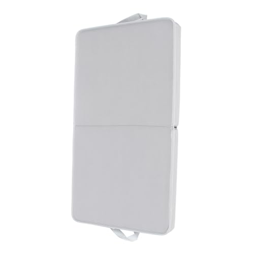 Rodilla para baño de bebé cojín de espuma impermeable gris 34x61cm 6