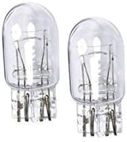 PLUSHA 2 x Car Bulbs 12V 21/5W Clear Dual Filament Tail Brake Stop Lights | Twin Pack Replacement Light Bulbs for Car Van Motorcycle | Brake Light Blulb