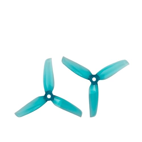 Hélice 4paris 4032 de 3 palas y 4 pulgadas for dron RC PC CW CCW, FPV, carreras, motor sin escobillas(4paris blue)