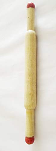 Image of made in india Belan Wooden Handmade, Kitchen Item, 14 Inches,White Light Weight