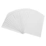 VILLFUL Transparentfolien Für Dokumentenmappenschutz Durchsichtige Plastikmappe Projekttaschen Druckprojektorfolie Thermoplastische Folie Durchsichtige Blattschutzhüllen Aktendeckel