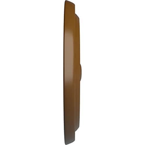 Image of 9 5 /8 inchOD x 1 1 /8 inchP Maria Ceiling Medallion (Fits Canopies up to 1 3 /4 inch), Smokey Topaz