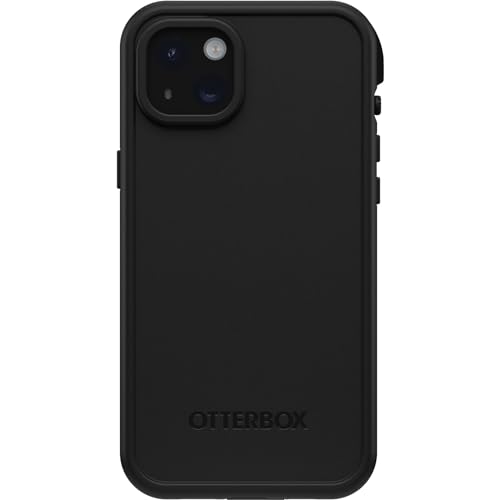 OtterBox iPhone 15 Plus and iPhone 14 Plus FR? Series Waterproof Case with MagSafe (Designed by LifeProof) - BLACK, waterproof, 60% recycled plastic, sleek and stylish