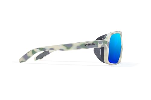 Image of Bajio Cocho Polarized Sunglasses - Removable Folding Side Shields - XL Fit - Medium Wrap