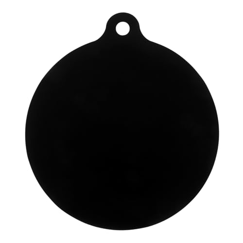 STOBAZA Induction Cooktop Mat Stove Protection Pad Heat Insulation Silicone Pad 22cm Round Non-Slip Surface Scratch Protector