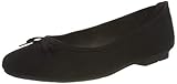 Recycled PET Jana Softline Damen 8-8-22164-26 001 Ballerinas, Schwarz, 40 EU