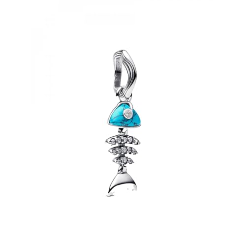Charm colgante Pandora 793894C01 espina pez para personalizar pulseras náuticas