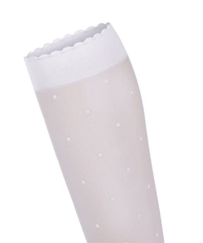 Image of FALKE Women's Dot 15 Denier Knee-High Socks, Patterned Stockings, Casual and Dress, Ultra Sheer Fine Mesh, Nylon