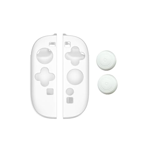 Switch 2 カバー ケース シリコン ボタン カバー Joy-Conカバー ジョイコン コントローラー 分体式 全面保護 耐久性 キズ防止 専用ケース 手触り 汗止め 滑り止め 操作便利 着脱簡単 擦り傷防止 取り外し可能 指紋防止(B)