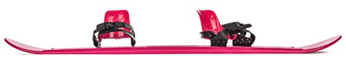 Lucky Bums Kids Boys Girls Youth Training Plastic Snowboard, 120cm, Pink (118.120PK)