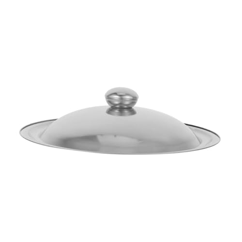 FUNOMOCYA Tapa Inoxidable con Asa Compatible con Sartenes y Otras Olla para Cocción Microondas y Cocina y Duradera