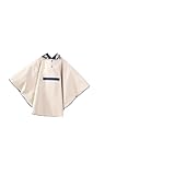 COLLBATH Raincoat Poncho for Boys and Girls Fashionable Rainwear Hood Rain Jacket for Boys Girls One-piece Rainwear