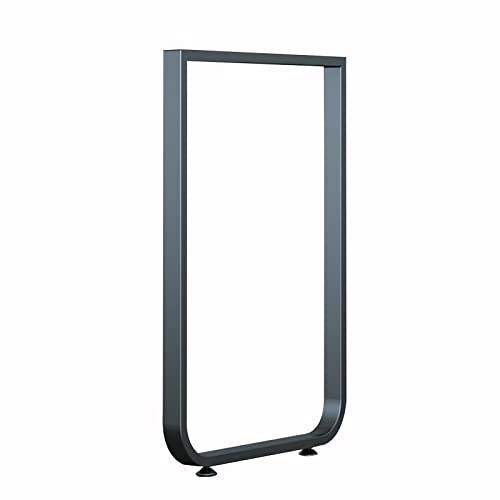 Juego de patas de mesa de hierro forjado de 28.5 pulgadas, patas de escritorio de metal resistente, patas ajustables para comedor, mesa de café, oficina