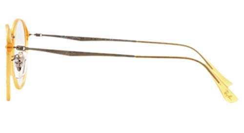 Image of Ray-Ban Vista RX 7073 5589 Eyeglasses Matte Yellow
