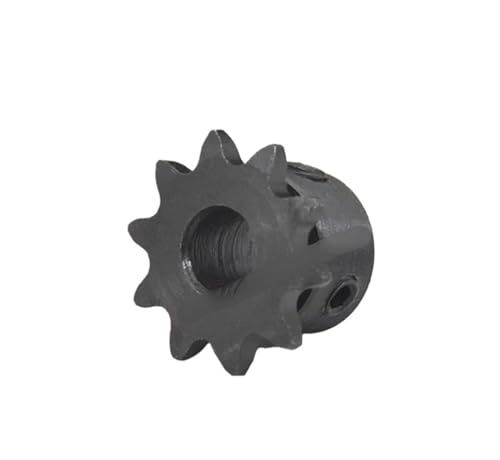 Bevel Gear Pinion Hardware Mechanical 1pcs 9T 10T 04C Sprockets for Roller Chain 9 10 Tooth Steel Gear Industrial Drive Sprocket Bore 5 6 6.35 8 10mm(10 Teeth-Bore 10mm)