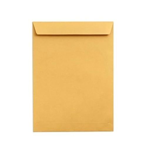 Image of AccuPrints Paper Envelopes with lamination (Pack of 50,Yellow,A4 Size)