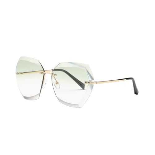 Lunettes de soleil de mode avec boîte cadeau pour femme chic