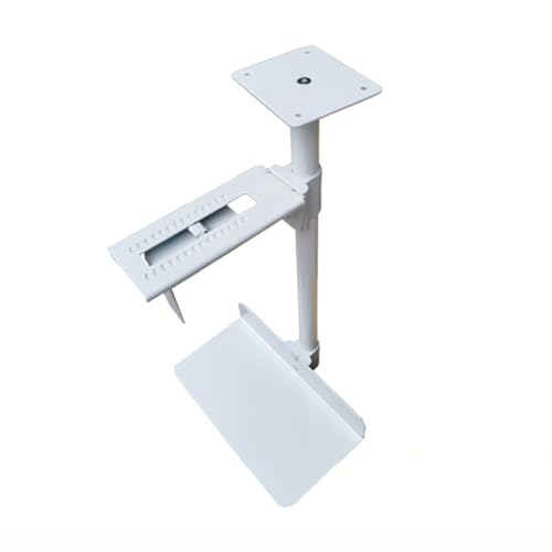 Soporte para CPU bajo escritorio ajustable para computadora con instalación sin herramientas miniatura 1