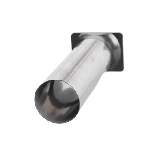 Adaptador de tubo de ventilación de acero inoxidable para soplador 7530 de 7,5 x 3 cm