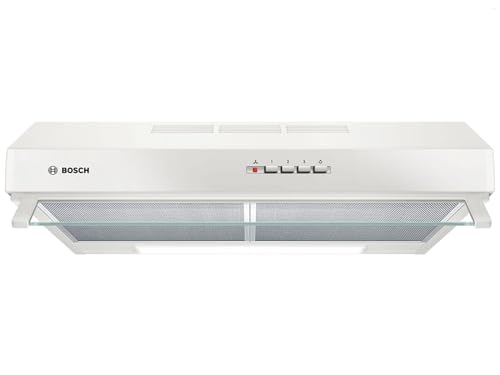Campana extractora Bosch DUL63CC20 de pared blanca de 350m³/h con recirculación