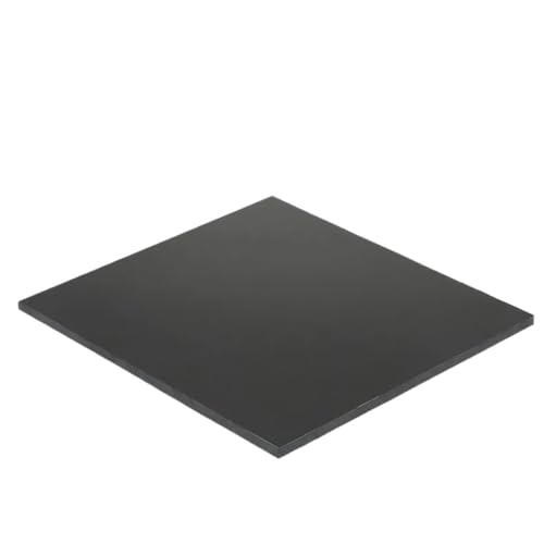 Lastra piana in resina fenolica in bachelite nera 2/4/8/15/20 mm, foglio in bachelite con buona resistenza dielettrica, fogli piani in resina 1 pezzo(250 X 250 X 5MM)