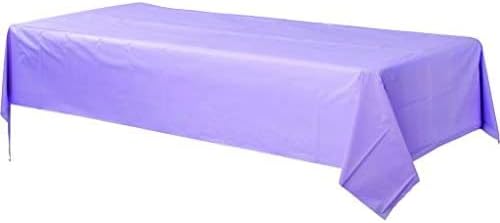 Miniatura 2 de amscan Mantel rectangular de plástico - 54" x 108", lavanda - 1 Pc.