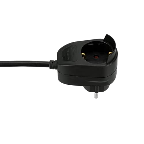 Rallonge Powersplit 5m noir REV multiprise de jardin