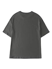 Dark Grey Letter Print