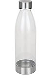 Mainstay's BPA-Free Sport Water Bottles 25 oz Non Toxic Plastic, Reusable Flask with Stainless Steel...