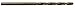 W 5-1/8" HSS TiN 135 Deg. Jobber Length Drill Bit