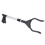 MAGICLULU Verstellbarer Müllgreifer aus Aluminiumlegierung Langlebiges Gartenzubehör für Außenbereich Praktische Greifzange zum Aufsammeln von Abfall Blättern und Müll