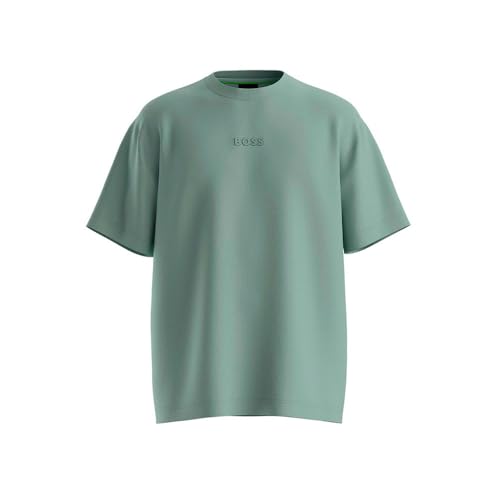 Boss tee 10 10262150 01, Camiseta Hombre, Open Green357,