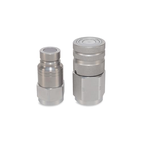 Image of 5 /8″ Flat Face Hydraulic Quick Couplers Set - 3 /4″ SAE Port