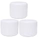 3 pièces 250 ML / 8 oz Pot cosmétique en Plastique Blanc Rechargeable Bouteille de crème Vide Pots déchantillon conteneur de Stockage de Lotion pour pommade émolliente à la crème