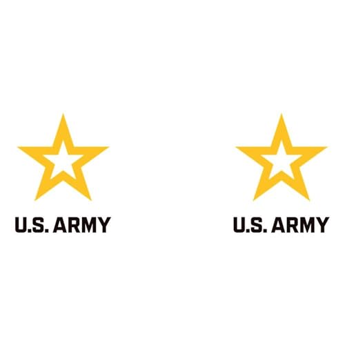 Taza Cerámica Café 15 oz U.S. Army Logo Negro Dorado miniatura 3